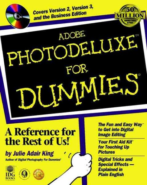 Adobe PhotoDeluxe For Dummies cover