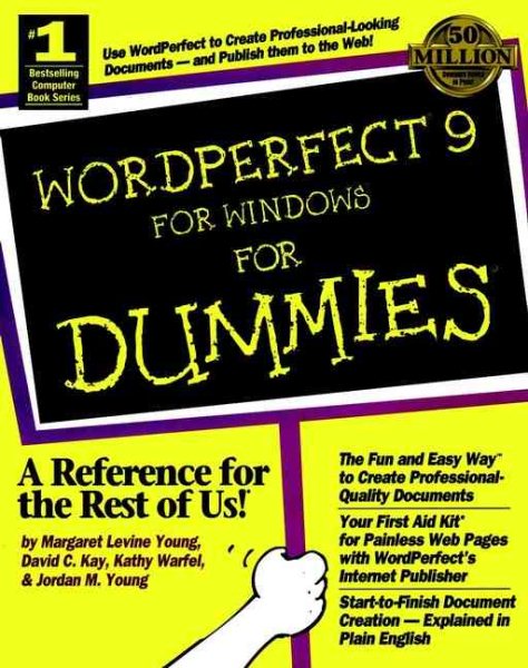 WordPerfect 9 for Windows For Dummies cover