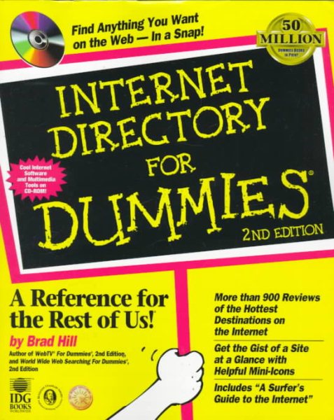 Internet Directory for Dummies cover