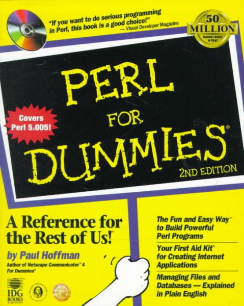Perl for Dummies cover