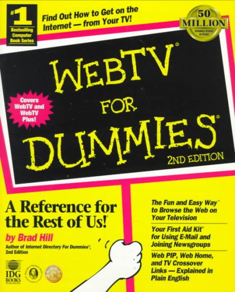 WebTV For Dummies (For Dummies Series) cover