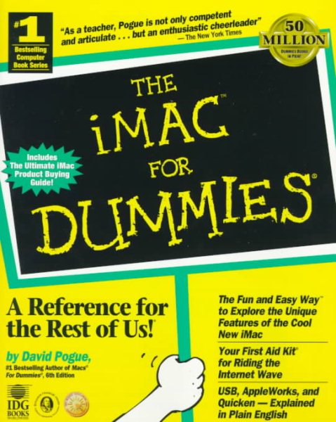 The Imac for Dummies (For Dummies Series) cover