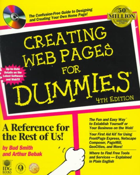 Creating Web Pages for Dummies (4th ed) cover