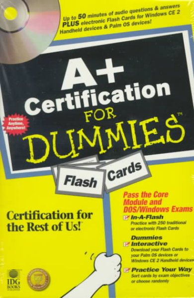 A+ Certification for Dummies (Certification for Dummies Series) cover
