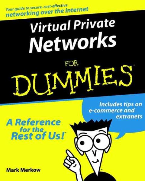 Virtual Private Networks For Dummies cover