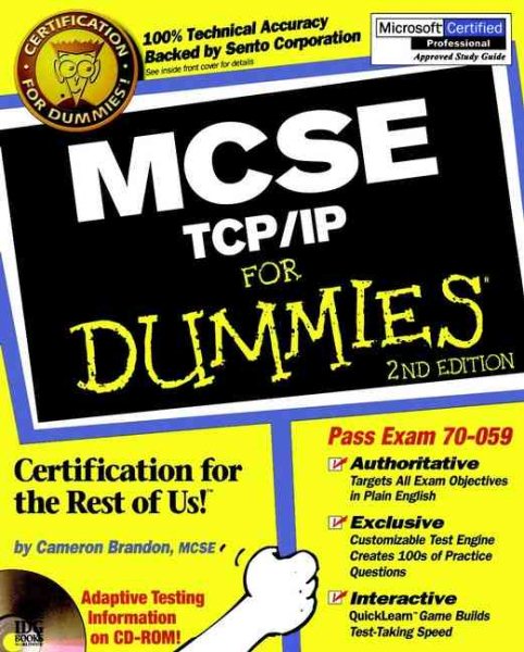 MCSE TCP / IP For Dummies cover