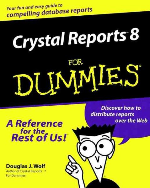 Crystal Reports 8 For Dummies cover