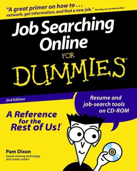 Job Searching Online For Dummies cover