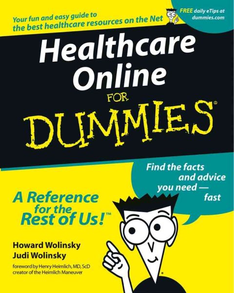 Healthcare Online For Dummies? cover