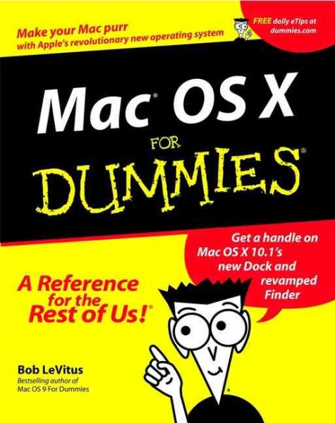 Mac OS X For Dummies (For Dummies (Computers)) cover