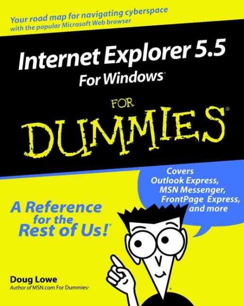 Internet Explorer 5.5 for Windows for Dummies cover
