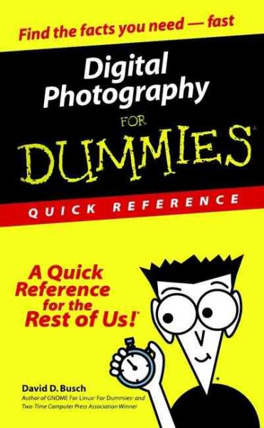 Digital Photography For Dummies Quick Reference cover