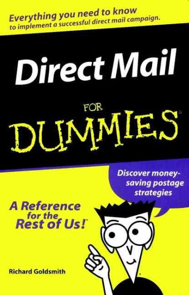 Direct Mail for Dummies cover