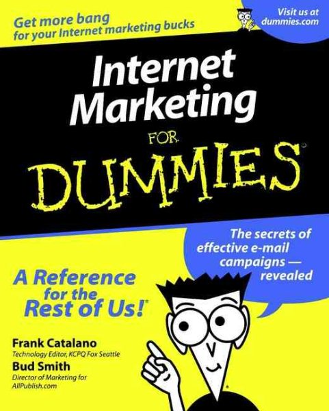 Internet Marketing For Dummies cover