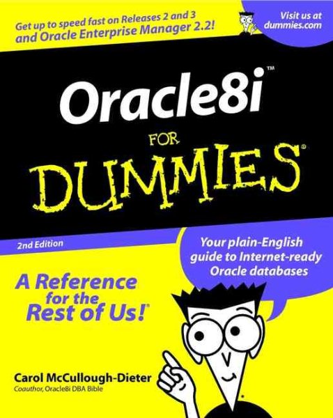 Oracle8i For Dummies (For Dummies Series) cover
