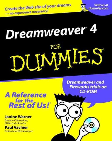 Dreamweaver 4 For Dummies cover