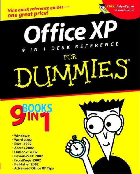 Office XP 9 in 1 Desk Reference For Dummies cover