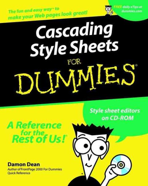 Cascading Sheets For Dummies cover