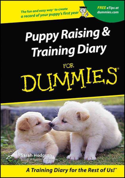 Puppy Raising & Training Diary for Dummies cover