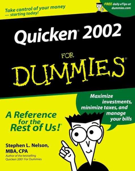 Quicken 2002 For Dummies (For Dummies Series) cover