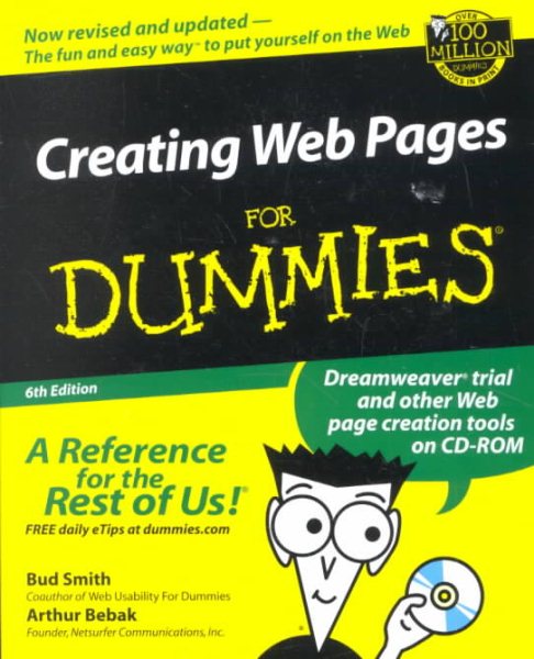 Creating Web Pages For Dummies (For Dummies (Computers)) cover