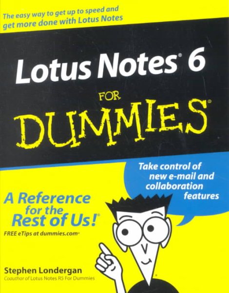 Lotus Notes 6 For Dummies cover