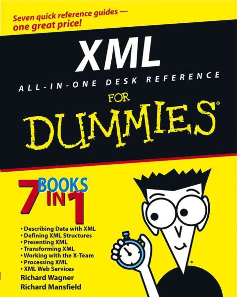 XML All-in-One Desk Reference For Dummies cover