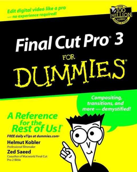 Final Cut Pro3 For Dummies cover