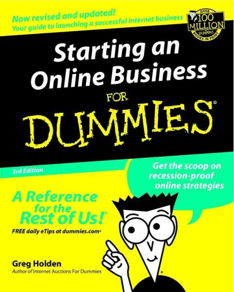 Starting an Online Business For Dummies? cover