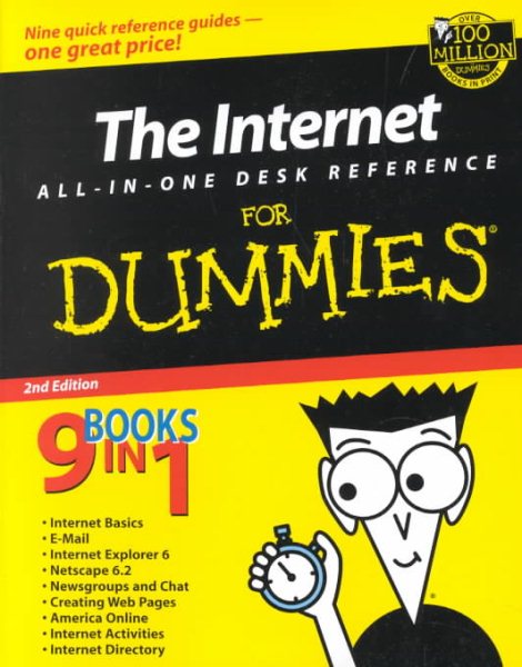 The Internet All-In-One Desk Reference For Dummies cover