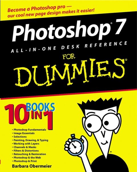 Photoshop 7 All-in-One Desk Reference For Dummies cover