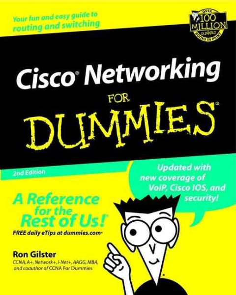 Cisco Networking For Dummies cover