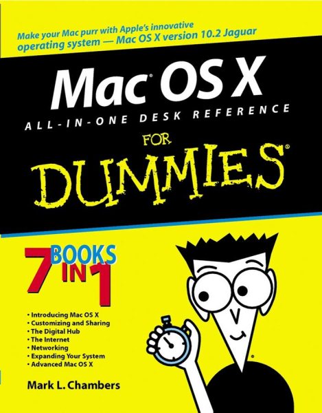 Mac OS "X" All-in-One Desk Reference For Dummies cover