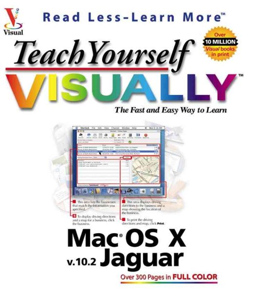 Teach Yourself VISUALLY Mac OS X (Visual Read Less, Learn More) cover