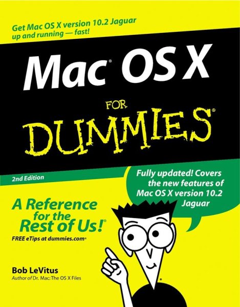 Mac OS X For Dummies cover