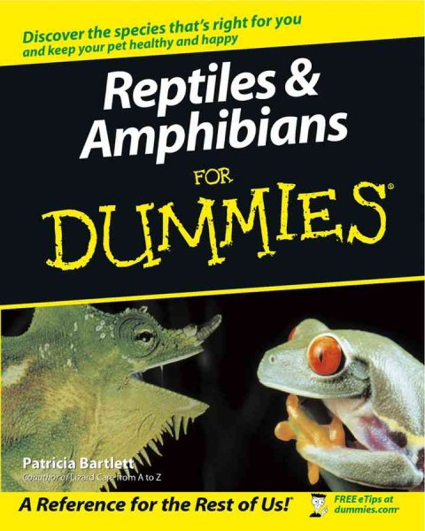 Reptiles and Amphibians For Dummies cover