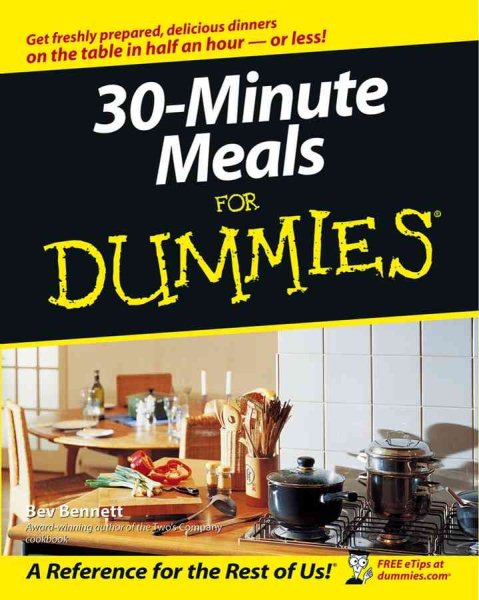 30-Minute Meals For Dummies cover