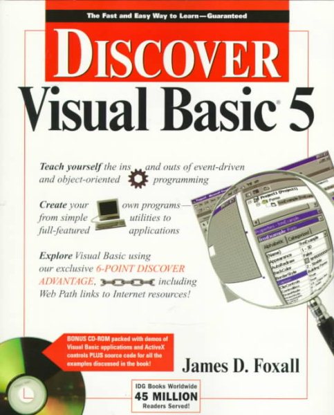 Discover Visual Basic 5 cover