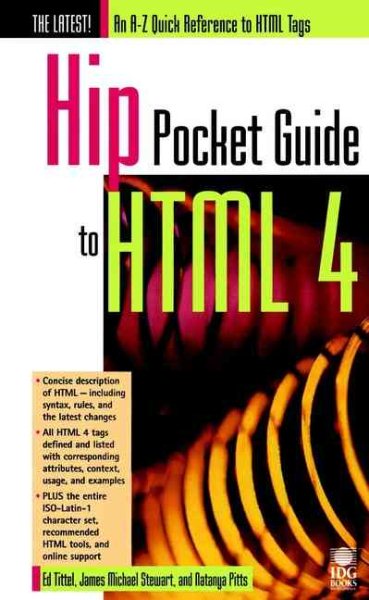 Hip Pocket Guide to HTML 4 cover
