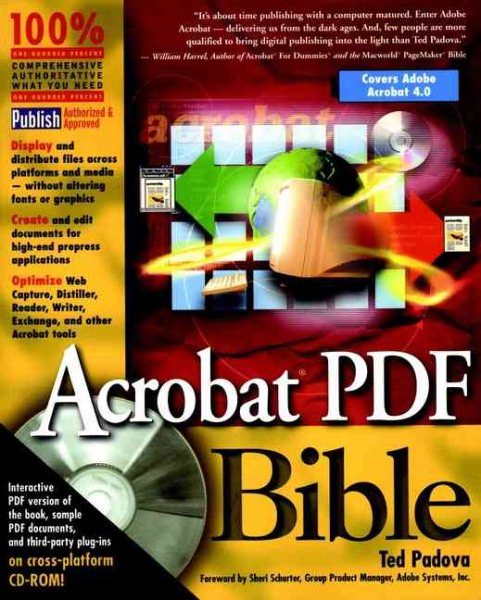 Acrobat PDF Bible cover