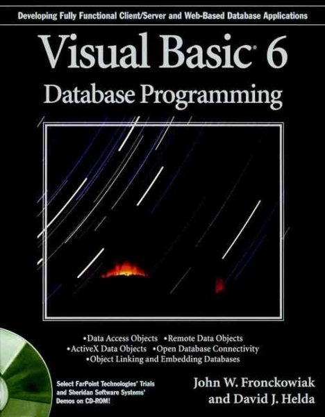 Visual Basic6 Database Programming cover