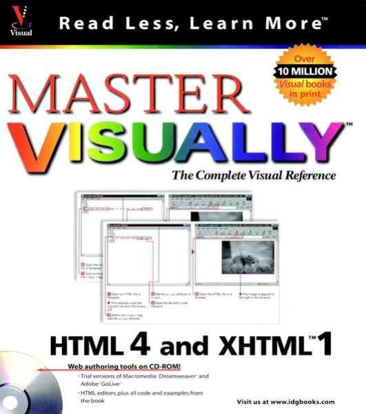 Master VISUALLY HTML 4 and XHTML 1 cover