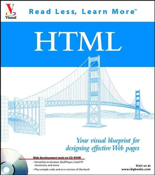 HTML: Your visual blueprintfor designing effective Web pages cover