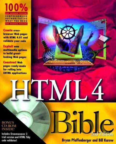 HTML 4 Bible cover
