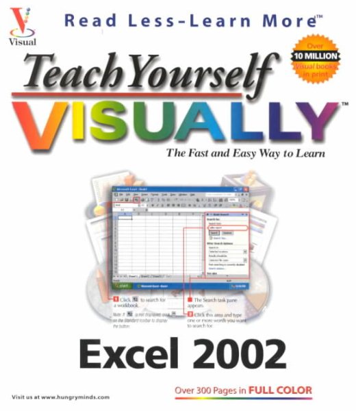 Teach Yourself Visually Excel 2002 cover
