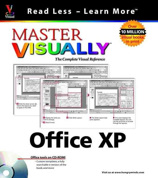 Master VISUALLY Office XP (Visual Read Less, Learn More) cover