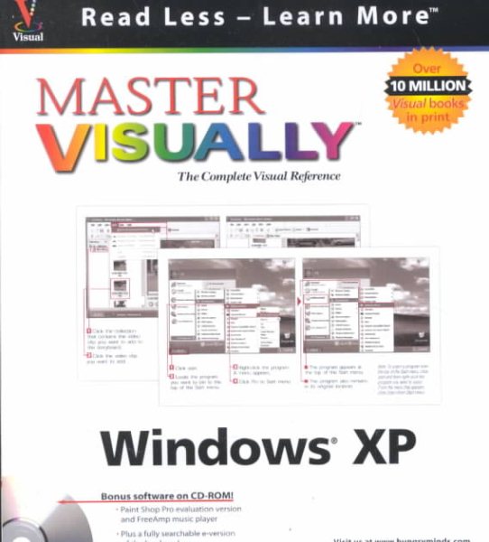 Master VISUALLY Windows XP (Visual Read Less, Learn More) cover