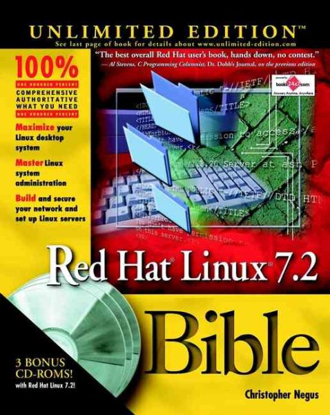 Red Hat Linux 7.2 Bible cover
