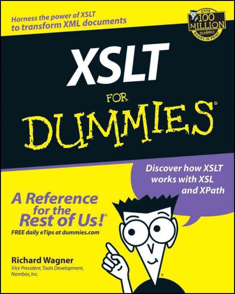 XSLT For Dummies cover
