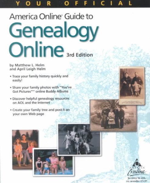 Your Official America Online Guide to Genealogy Online cover